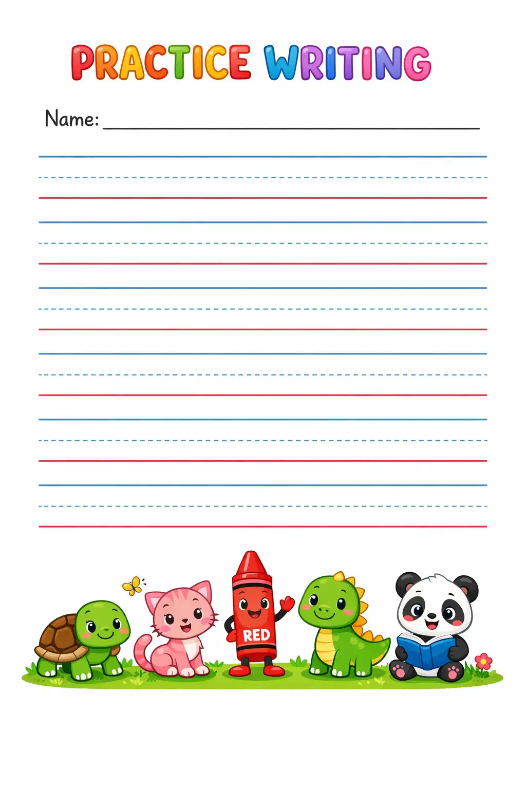 Crayon friends — Preview